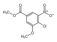 methyl 4-chloro-3-methoxy-5-nitrobenzoate 63603-09-8