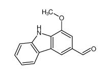 1-methoxy-9H-carbazole-3-carbaldehyde 723-97-7