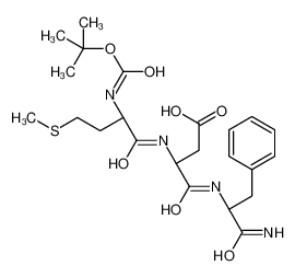 N-叔丁氧羰基-蛋氨酰-天冬氨酰-苯丙氨酰胺