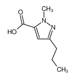 1-Methyl-3-propyl-1H-pyrazole-5-carboxylic acid 139755-99-0