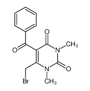 5-benzoyl-6-(bromomethyl)-1,3-dimethylpyrimidine-2,4(1H,3H)-dione 443667-38-7
