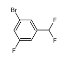 1-bromo-3-(difluoromethyl)-5-fluorobenzene 627526-90-3