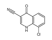 8-chloro-4-oxo-1H-quinoline-3-carbonitrile 61338-25-8
