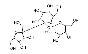 (2S,3R,4S,5S,6R)-2-[(2S,3S,4S,5R)-3,4-dihydroxy-2,5-bis(hydroxymethyl)oxolan-2-yl]-6-(hydroxymethyl)-2-[(2R,3R,4S,5S,6R)-3,4,5-trihydroxy-6-(hydroxymethyl)oxan-2-yl]oxyoxane-3,4,5-triol 21291-36-1