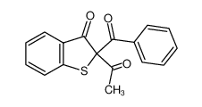 2-acetyl-2-benzoylbenzo[b]thiophen-3(2H)-one 1190582-61-6
