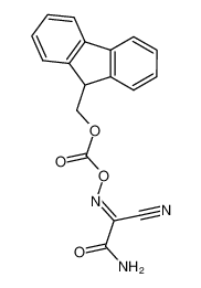 1370440-28-0 N-(((9H-fluoren-9-yl)methoxy)carbonyloxy)-2-amino-2-oxoacetimidoyl cyanide