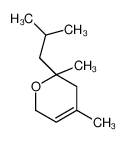 4,6-dimethyl-6-(2-methylpropyl)-2,5-dihydropyran 62062-91-3
