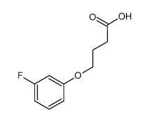 4-(3-fluorophenoxy)butanoic acid 87411-27-6
