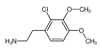 2-(2-chloro-3,4-dimethoxyphenyl)ethanamine 67287-36-9