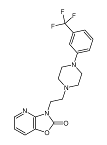 3-[2-[4-[3-(三氟甲基)苯基]哌嗪-1-基]乙基]-[1,3]恶唑并[4,5-b]吡啶-2-酮