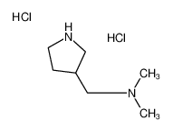 n,n-二甲基(吡咯烷-3-基)甲胺盐酸盐图片