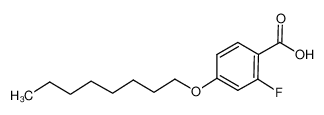 2-氟-4-(辛基氧基)-苯甲酸