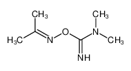 N,N-Dimethyl-O-isopropylidenamino-isoharnstoff 85053-89-0