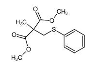 dimethyl 2-methyl-2-((phenylthio)methyl)malonate 139373-18-5