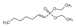 E-(1-diethylphosphonyl)hept-1-ene 85231-69-2