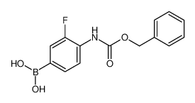 4-Amino-3-fluorobenzeneboronic acid, N-CBZ protected 98%