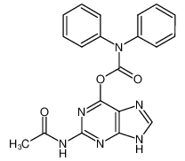 N2-ACETYL-O6-(DIPHENYLCARBAMOYL)GUANINE 112233-74-6