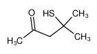4-mercapto-4-methylpentan-2-one