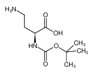 (2S)-4-amino-2-[(2-methylpropan-2-yl)oxycarbonylamino]butanoic acid 25691-37-6