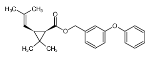 3-苯氧基苄基 (1R-顺式)-2,2-二甲基-3-(2-甲基丙-1-烯基)环丙烷羧酸酯