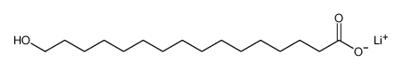 Hexadecanoic acid, 16-hydroxy-, monolithium salt 103079-16-9