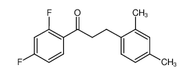 1-(2,4-二氟苯基)-3-(2,4-二甲基苯基)-1-丙酮