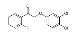 1-(2-fluoro-pyridin-3-yl)-2-(3,4-dichloro-phenoxy)-ethanone 1095223-19-0