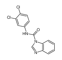N-(3,4-dichlorophenyl)benzimidazole-1-carboxamide 56023-14-4