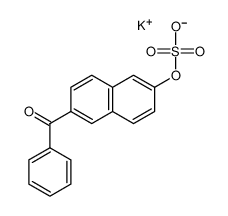 苯基[6-(磺基氧基)-2-萘基]-甲酮钾盐(1:1)