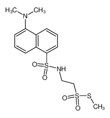 丹磺酰胺基乙基甲烷硫代磺酸酯图片