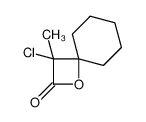 56377-55-0 3-chloro-3-methyl-1-oxaspiro[3.5]nonan-2-one