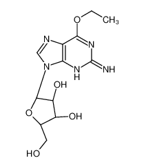 6-Ethoxy-9-(β-D-ribofuranosyl)-9H-purin-2-amine 39708-01-5