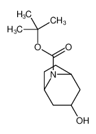 2-Methyl-2-propanyl 3-hydroxy-8-azabicyclo[3.2.1]octane-8-carboxy late 478837-18-2