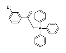 1-(3-bromophenyl)-2-(triphenyl-λ<sup>5</sup>-phosphanylidene)ethanone 61748-02-5