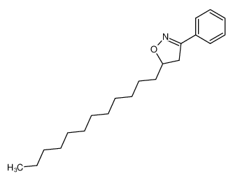 60148-18-7 5-dodecyl-3-phenyl-4,5-dihydro-isoxazole