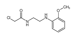 N-chloroacetyl-N'-(2-methoxy-phenyl)ethylendiamine 126480-22-6