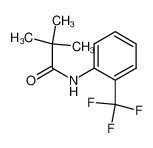 N-[2-(trifluromethyl)phenyl]-2,2-dimethylpropanamide 125686-52-4