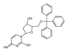 4-amino-1-[(2R,4S,5R)-4-hydroxy-5-(trityloxymethyl)oxolan-2-yl]pyrimidin-2-one 18531-20-9
