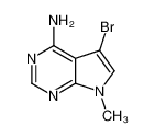 5-bromo-7-methylpyrrolo[2,3-d]pyrimidin-4-amine 1337532-51-0