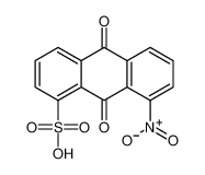 8-nitro-9,10-dioxoanthracene-1-sulfonic acid 129-37-3
