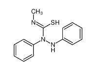1-anilino-3-methyl-1-phenylthiourea 21075-68-3