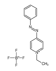 1-乙基-4-(苯基偶氮)吡啶鎓四氟硼酸盐