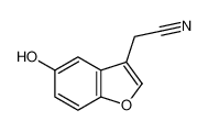 (5-Hydroxy-1-benzofuran-3-yl)acetonitrile 56798-59-5