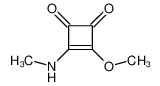 3-methoxy-4-(methylamino)cyclobut-3-ene-1,2-dione 63649-29-6