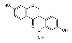 3-(4-羟基-2-甲氧基苯基)-7-色满醇