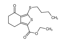 3-(丁基硫代)-4-氧代-4,5,6,7-四氢苯并[c]噻吩-1-羧酸乙酯