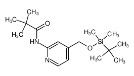 N-[4-(叔丁基二甲基硅氧基甲基)-吡啶-2-基]-2,2-二甲基丙胺