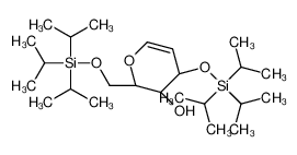 2,6-脱水-5-脱氧-1,4-二-O-(三异丙基硅烷基)-D-阿拉伯糖-己-5-烯糖