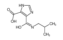 4-(2-methylpropylcarbamoyl)-1H-imidazole-5-carboxylic acid 91473-55-1