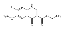 ethyl 7-fluoro-6-methoxy-4-oxo-1H-quinoline-3-carboxylate 622369-35-1